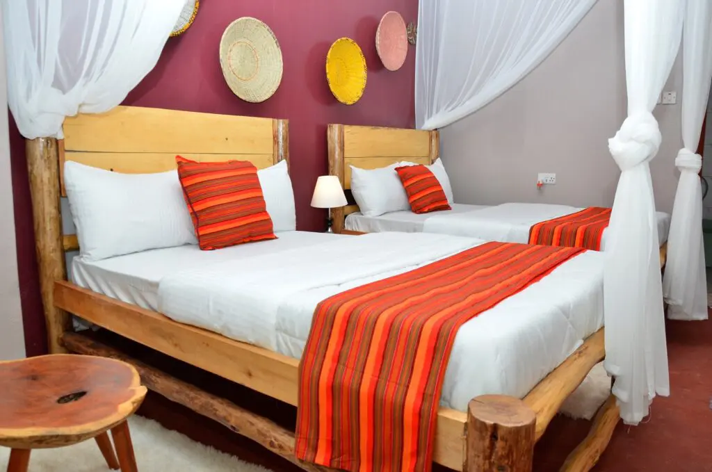 bedroom at green valley guest house